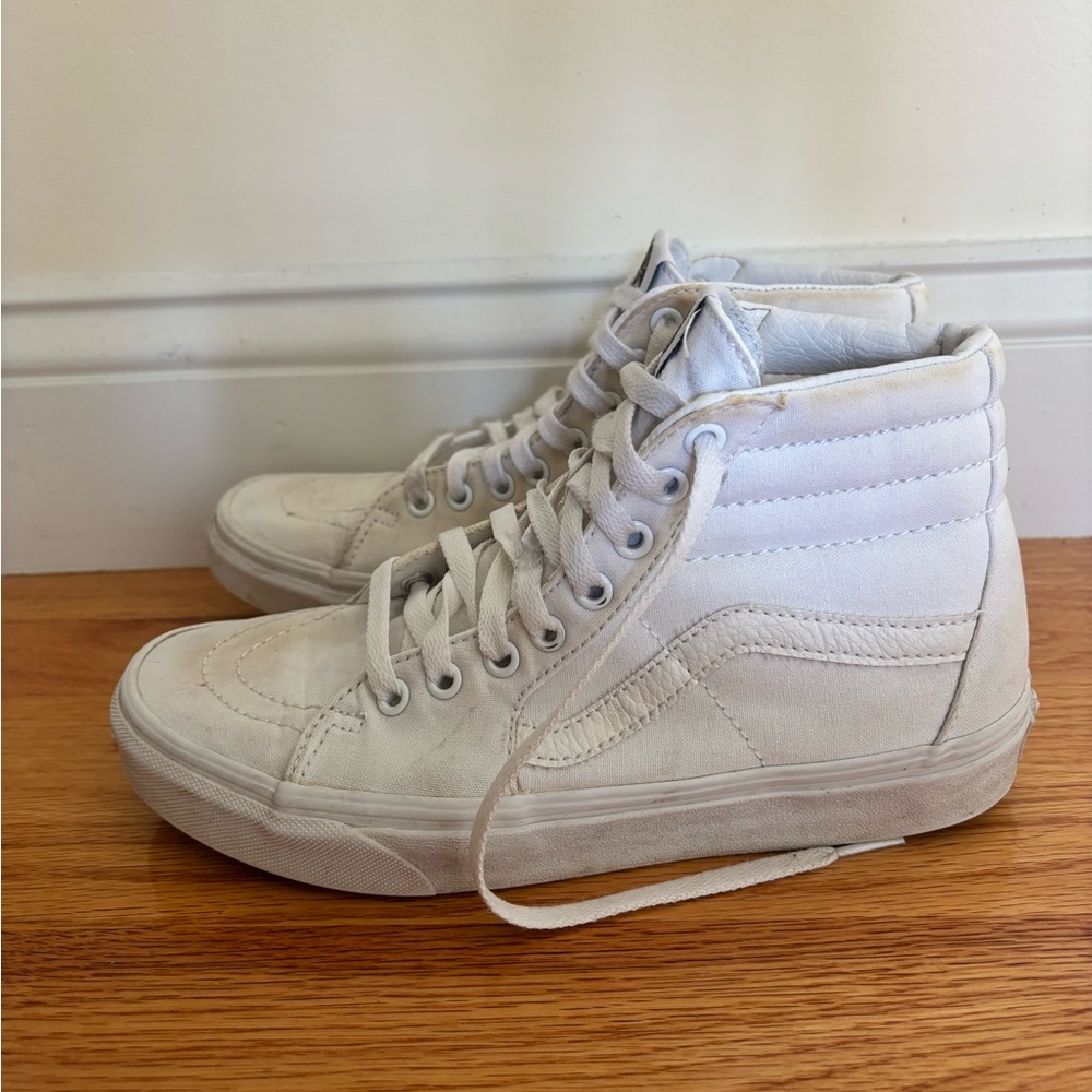 Vans High-Top Sneakers in White